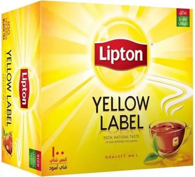LIPTON TEA BAGS 100'S 200GR