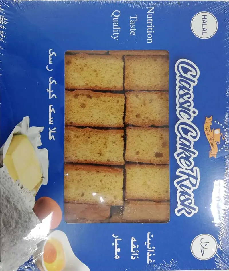 JRS CAKE RUSK CLASSIC 750G