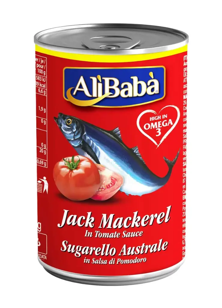 JACK MACKEREL(TOMATO) ALI BABA 425GR
