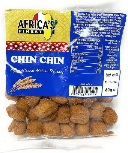Africa's Finest Chin Chin 80g 80 grammi
