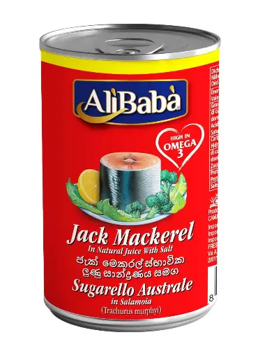 JACK MACKEREL(NATURAL) ALI BABA 425GR